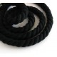 CORDAGE - CORDE TORSADE NOIR  D14