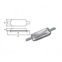 ANODE F1-4  4KG A 200 mm B 90 mm